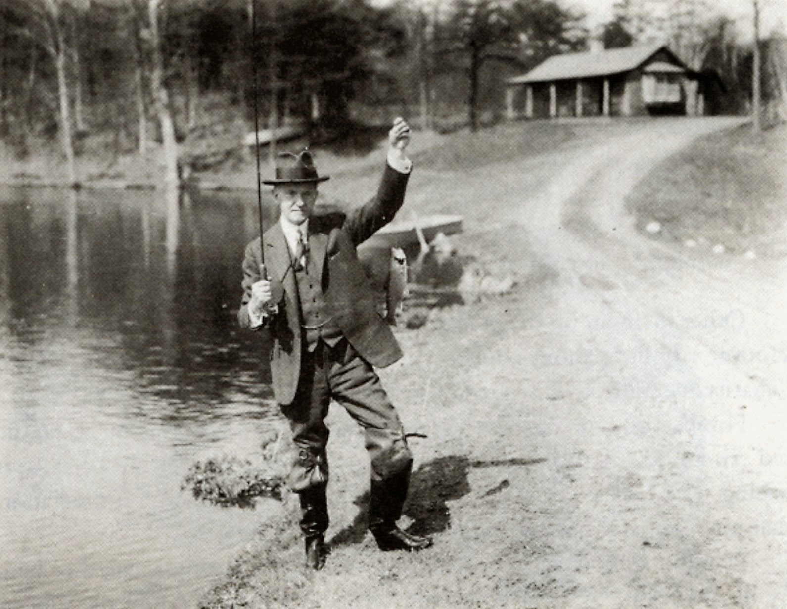 Calvin Coolidge and the Joy of Fishing